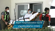 Sheinbaum confirma reducción de hospitalizaciones y positividad por Covid-19
