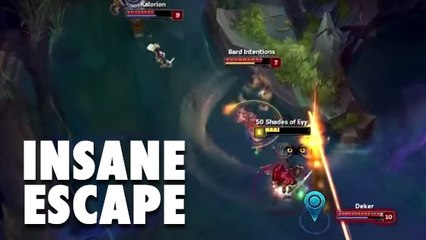 League of Legends : l'incroyable escape de Voyboy lors d'une game à haut elo
