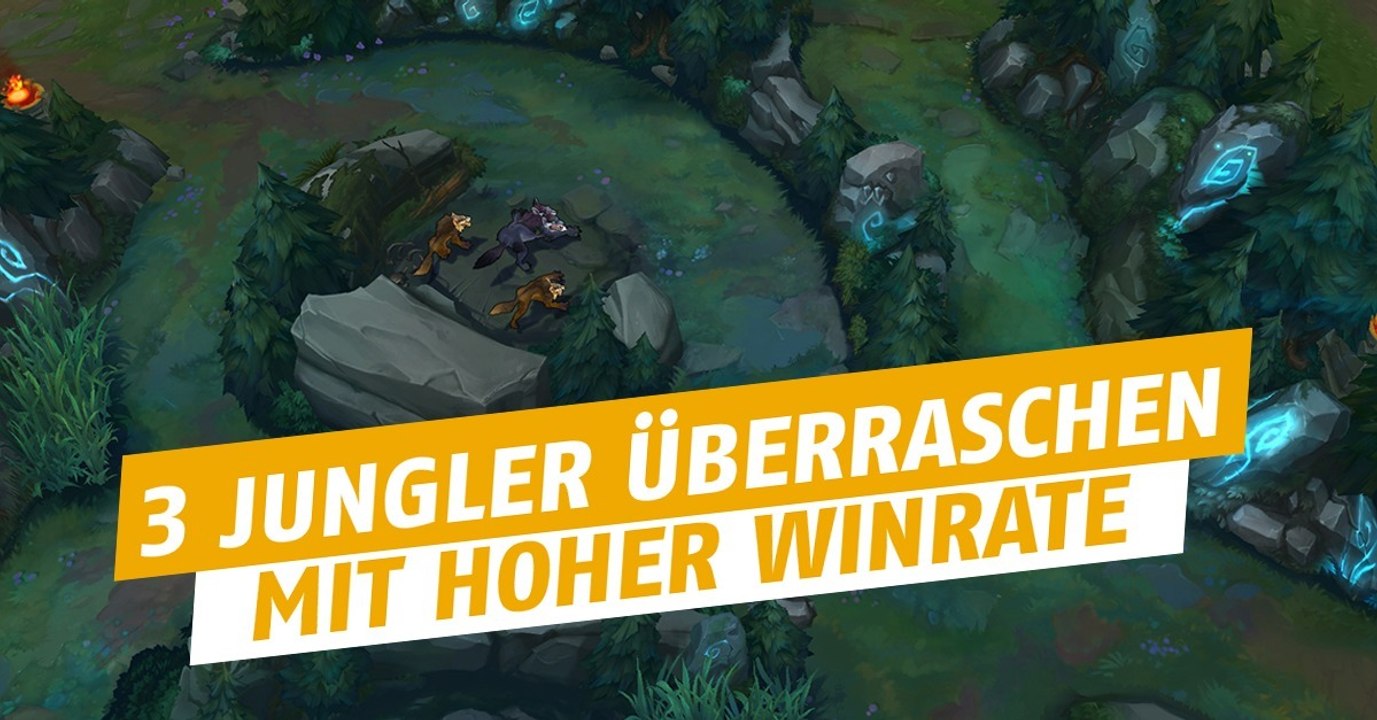 League of legends: beste winrate? diese drei jungler dürften euch überraschen