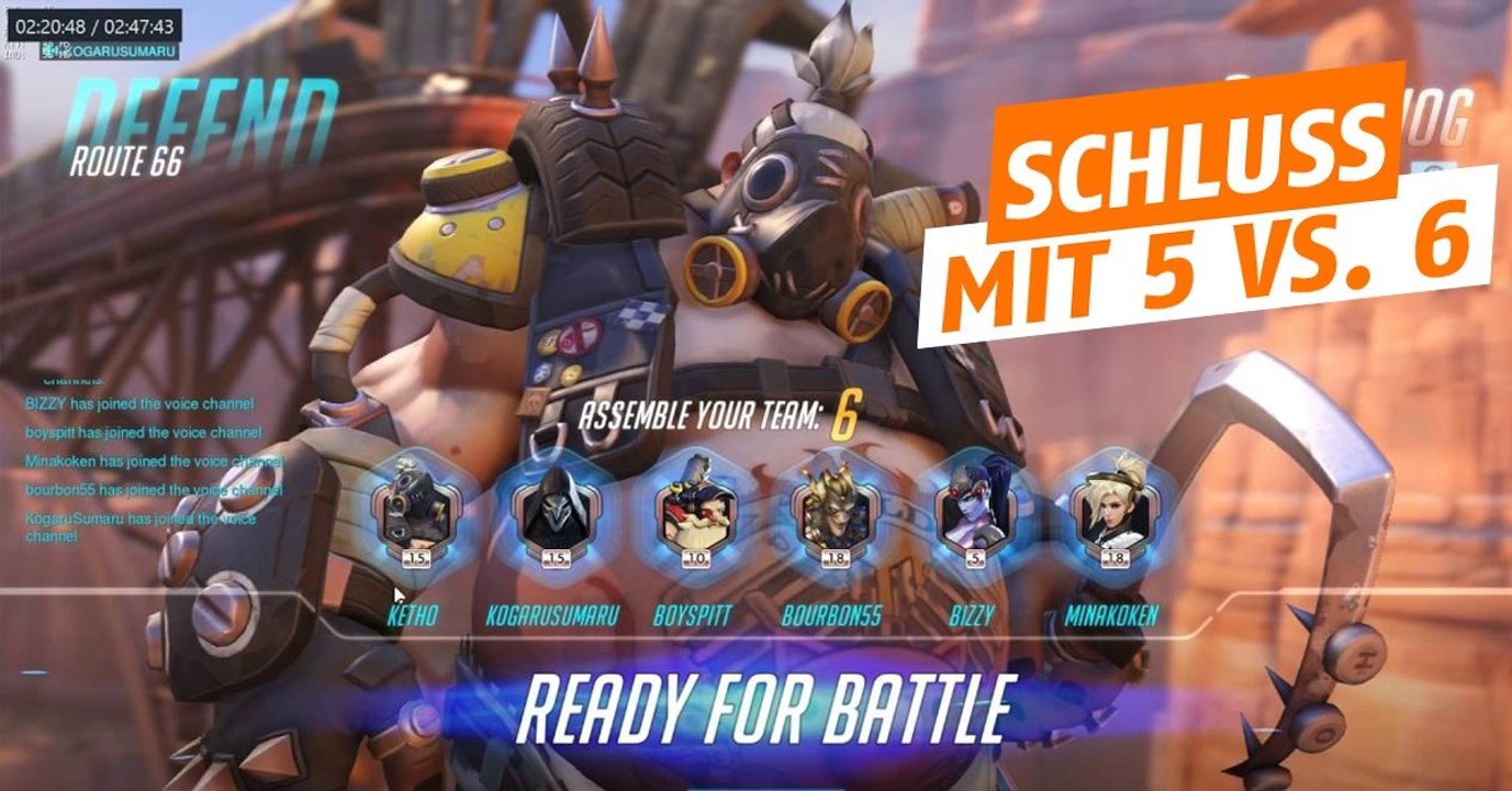 Overwatch: Blizzard bestraft Leaver in Wettkampfpartien jetzt besonders hart