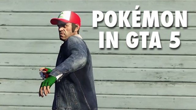 GTA 5 : ce fan rend un homage hilarant à Pokémon grâce à l'éditeur Rockstar