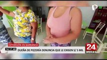 Extorsionadores causan terror en Barranca y Trujillo