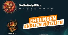 Das neue Ehrensystem spielt endlich wirklich eine Rolle im Spiel