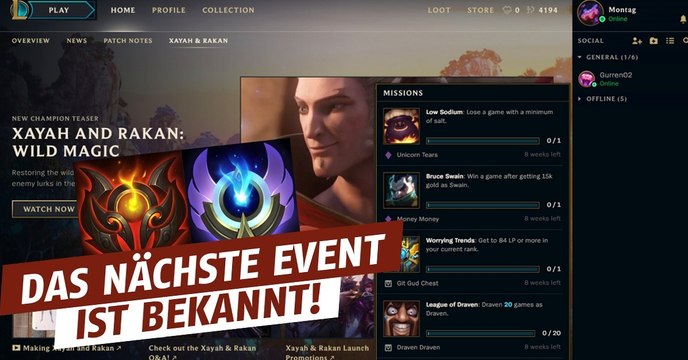 League of Legends: Der Missionen-Modus kommt mit einem Spezialevent