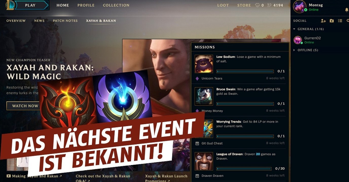 League of Legends: Der Missionen-Modus kommt mit einem Spezialevent
