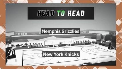 New York Knicks vs Memphis Grizzlies: Moneyline
