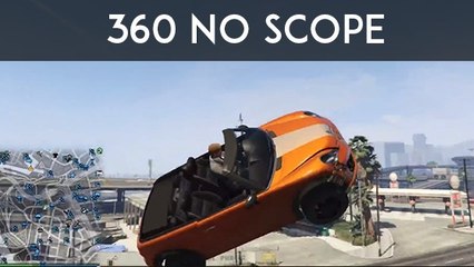 GTA 5 : quand on sauve son coéquipier avec une cascade épique