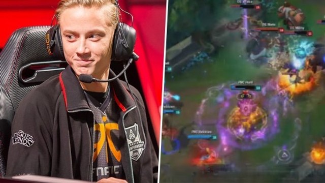 League of Legends : Rekkles réalise un pentakill épique avec Tristana en finale des LCS EU