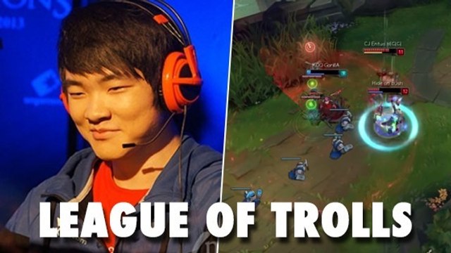 League of Legends : quand des joueurs professionnels coréens trollent en solo queue