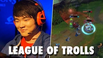 League of Legends : quand des joueurs professionnels coréens trollent en solo queue