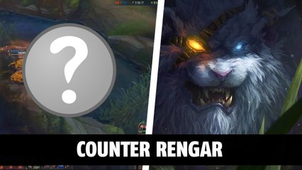League of Legends : on a enfin la solution pour counter un Rengar