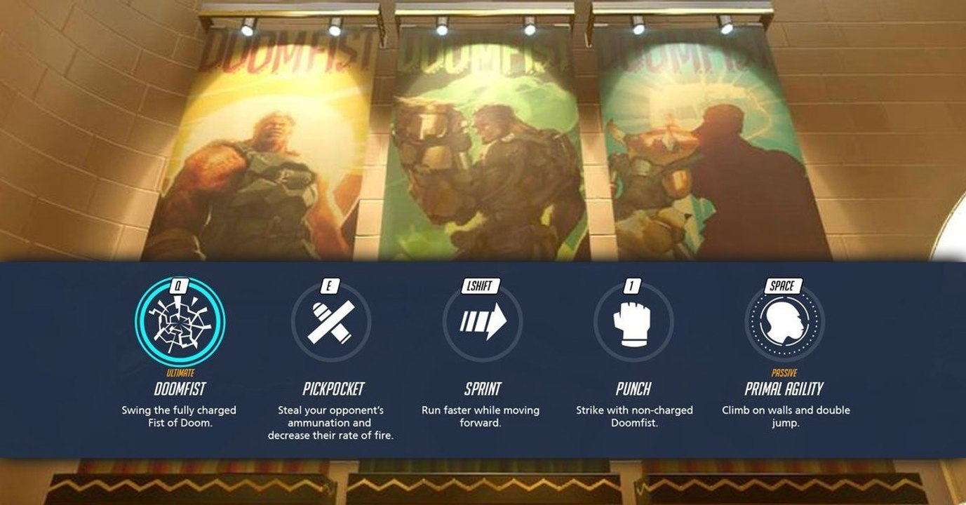 Overwatch: Die Fähigkeiten von Doomfist