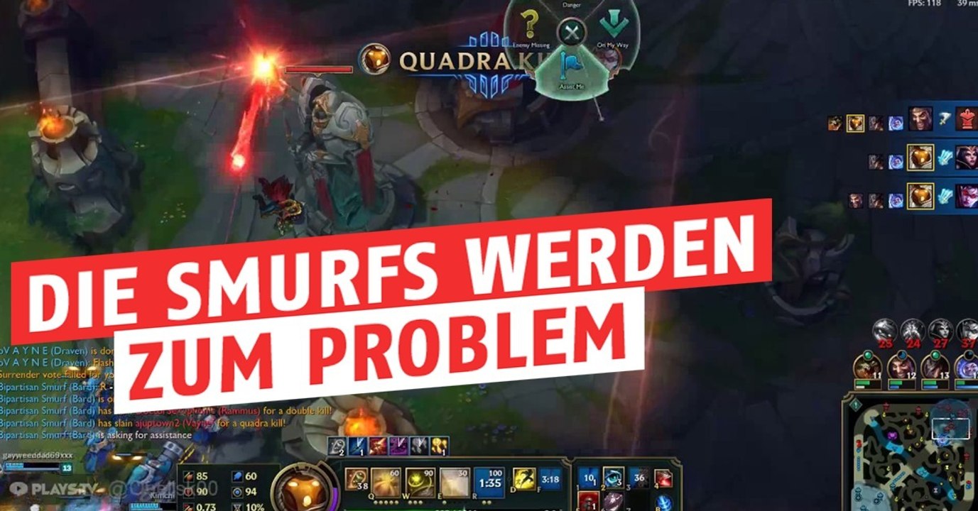 League of Legends: Riot spricht über die Methoden der Smurfs