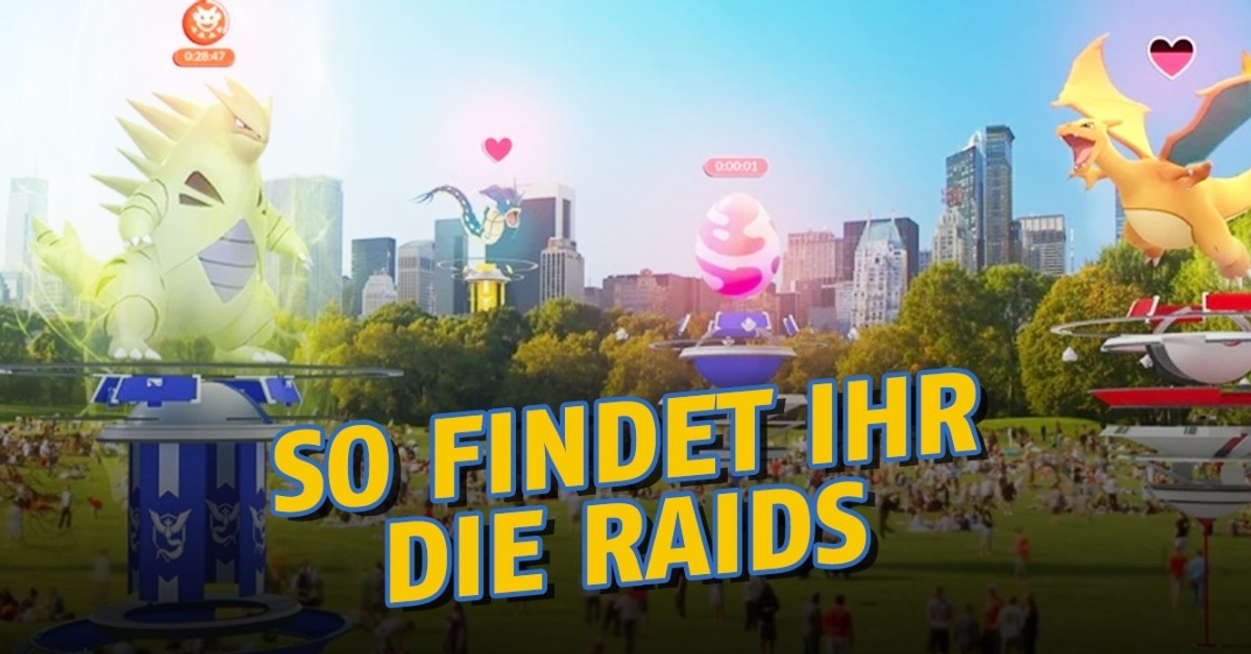 Pokémon GO: Mit dieser App wisst ihr, wo die Raids stattfinden