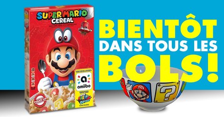 Nintendo : les céréales Mario arrivent et la boîte servira d'Amiibo