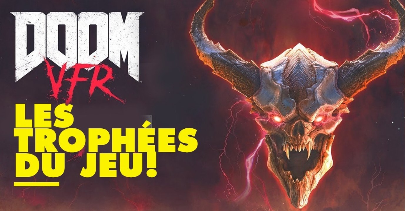 DOOM VFR : trophées et achievements du jeu de Bethesda