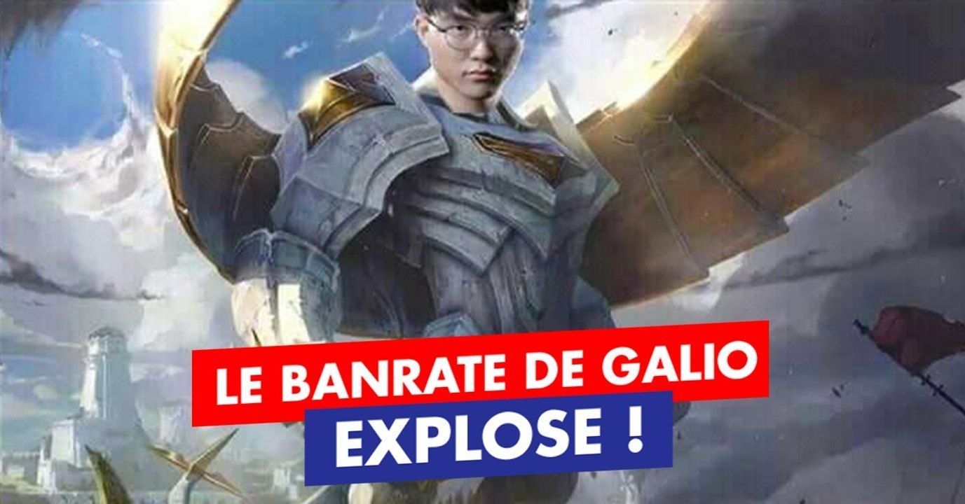League of Legends : Galio casse les records en taux de ban depuis le dernier match de SKT