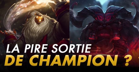 League of Legends : le pire champion à sa sortie n'est pas forcément celui que l'on croit