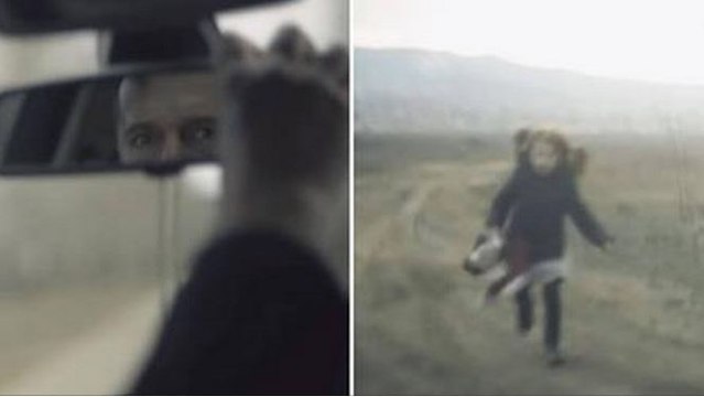 Il abandonne sa fille sur une route de campagne. Mais quand il regarde dans le rétro...