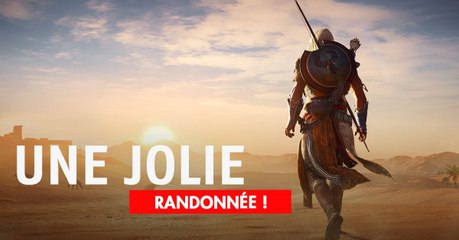 La map d'Assassin's Creed Origins est si grande qu'il faut 3 heures pour la traverser