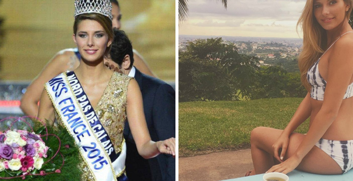 Miss France 2015 alias Camille Cerf reçoit une déclaration d'amour étonnante de son voisin