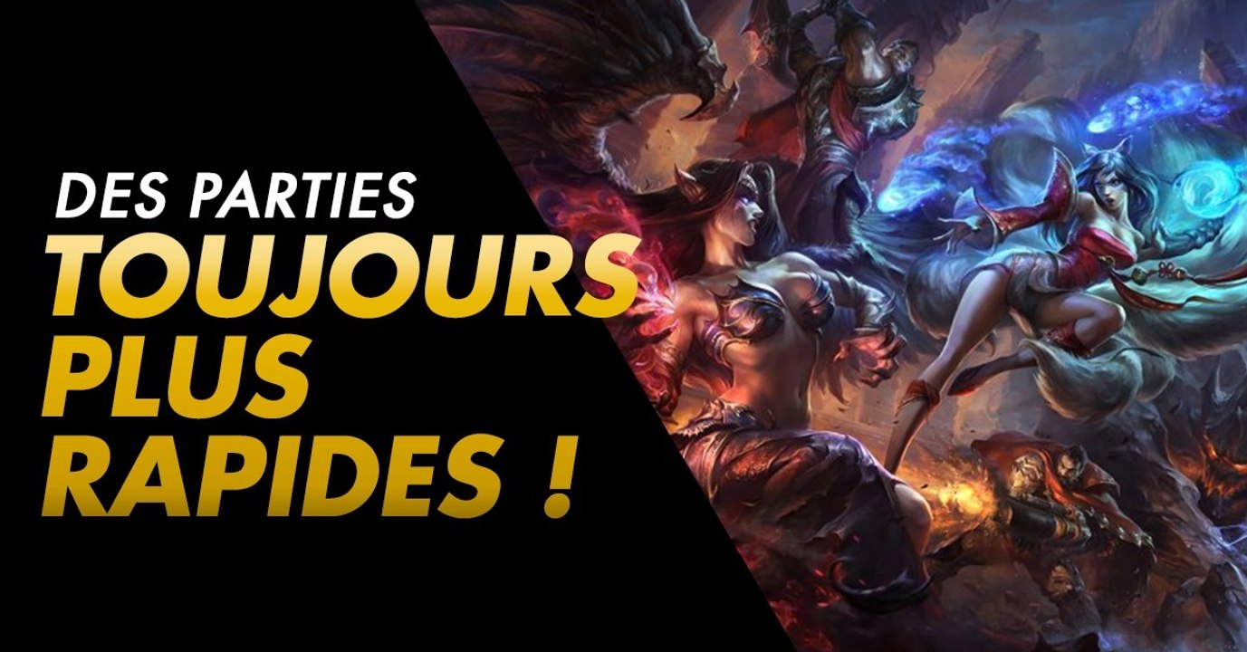 League of Legends : cette pré-saison les parties sont plus courtes que jamais