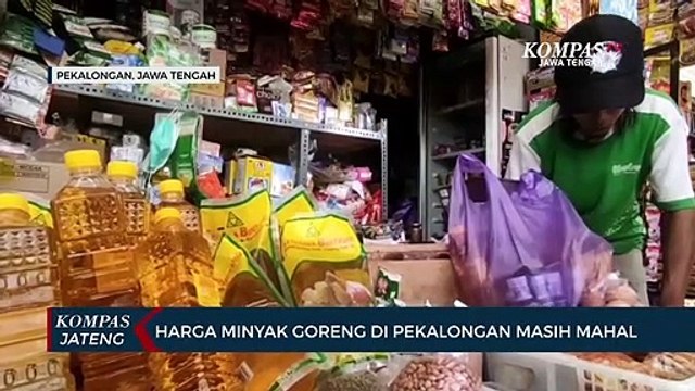 Harga Minyak Goreng di Pekalongan Masih Mahal