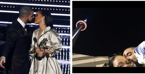 La formidable éloge de Drake à son "âme-soeur" Rihanna pour lui remettre son MTV Video music award