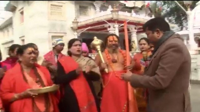 Sadhus of Gorakhnath are very happy by nomination of CM Yogi