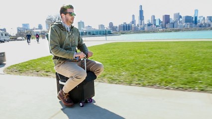 Modobag : la première valise motorisée qui vous transporte partout