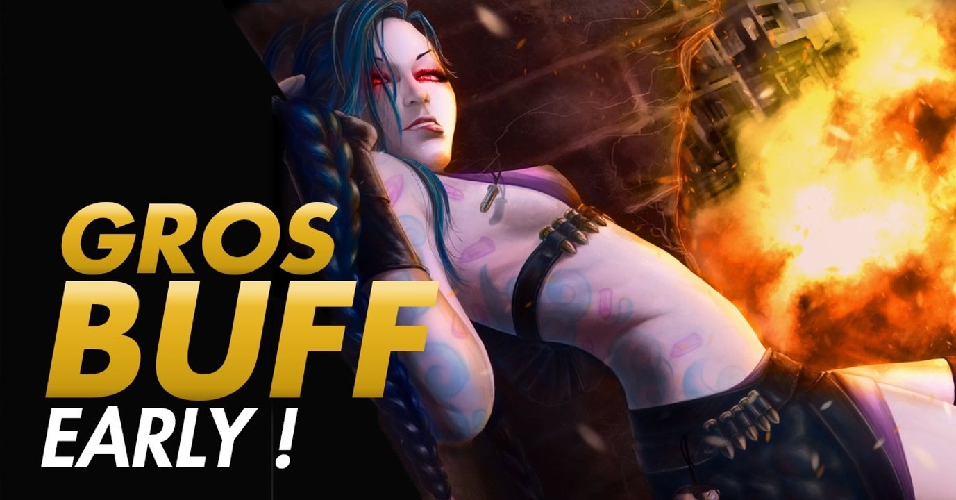 League of Legends : Jinx va subir un buff qui devrait la faire revenir sur le devant de la scène