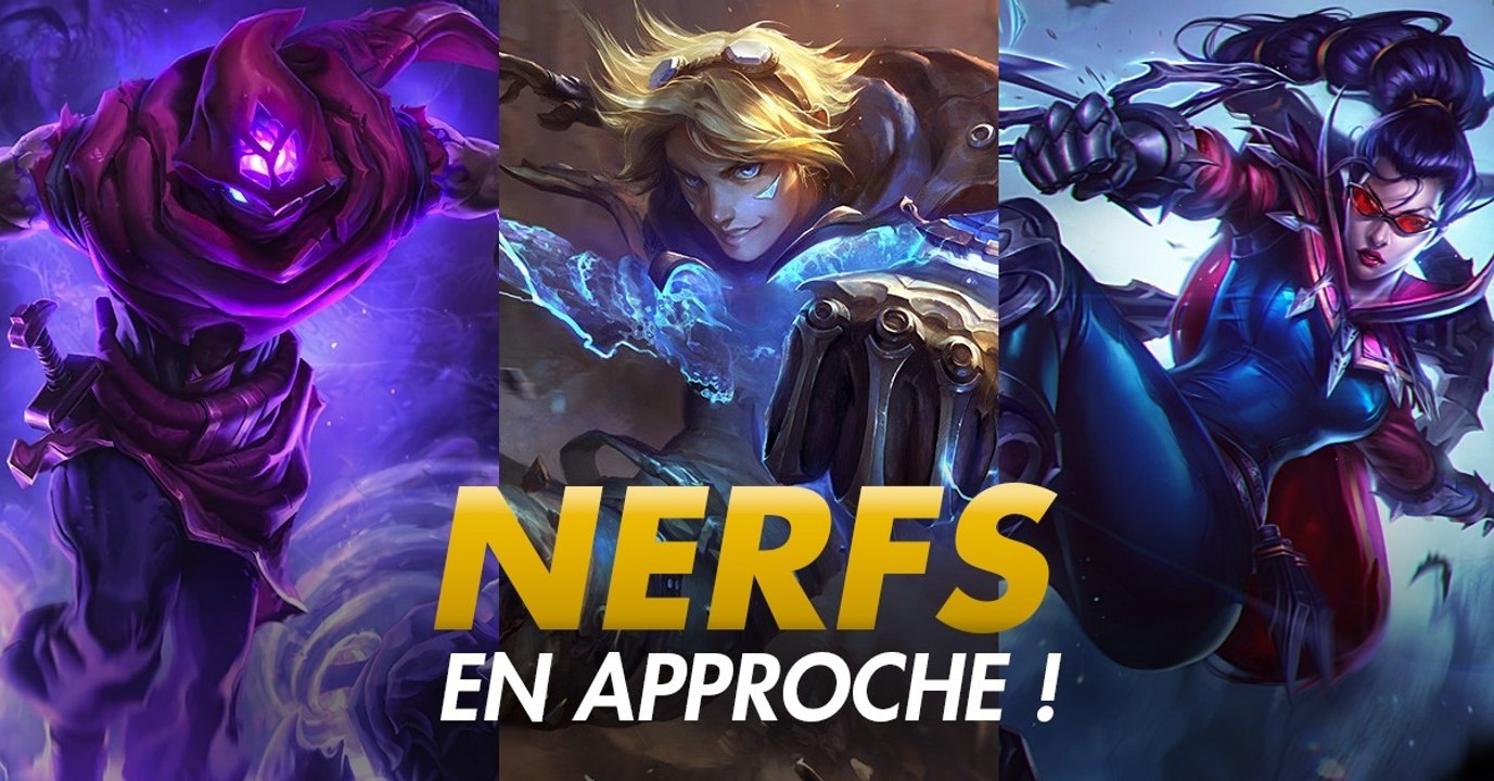 League of Legends : 5 champions top tier vont enfin se faire nerf par Riot