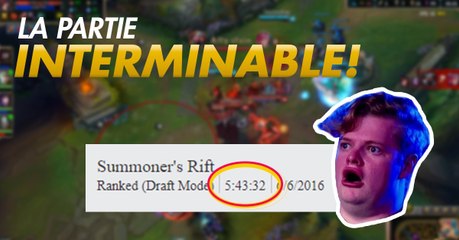 League of Legends : on vous met au défi de trouver une partie plus longue que celle-là