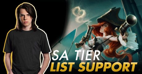 League of Legends : la tier list support saison 8 made in Likkrit