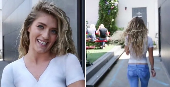 Body painting: le corps recouvert de peinture, elle se balade entièrement nue et découvre la réaction des gens