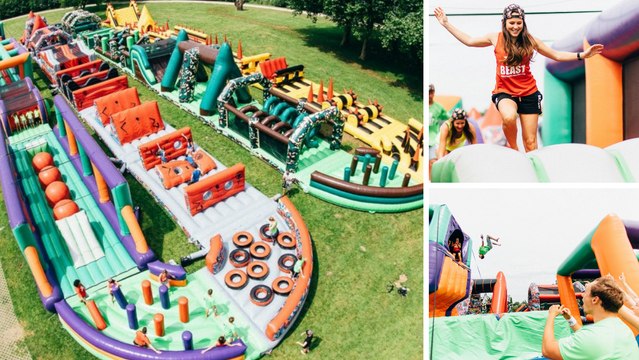 The Beast : venez défier le pus grand parc de jeux gonflables au monde