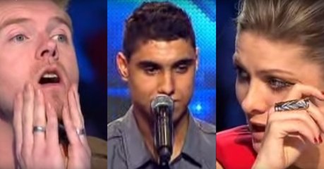 Abandonné dans une boîte à chaussures, il fait fondre  en larmes le jury de X Factor !!