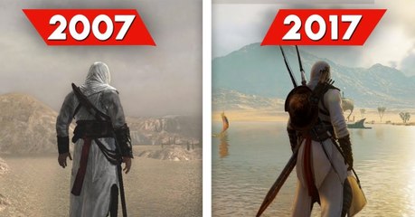 Assassin's Creed : l'évolution graphique de la série depuis 10 ans