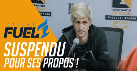 Overwatch : le pro xQc est suspendu pour 4 matchs et devra payer une amende de 2000 dollars