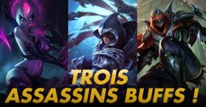 League of Legends : ces 3 assassins qui vont être buffs