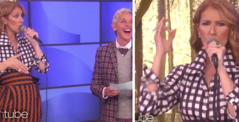 Céline Dion fait du rap en live sur le plateau télé d'Ellen Degeneres et ça déboîte !