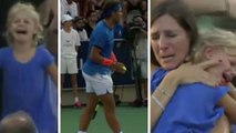Rafael Nadal : le joueur de tennis arrête son match quand il voit qu'une mère a perdu sa fille dans les tribunes