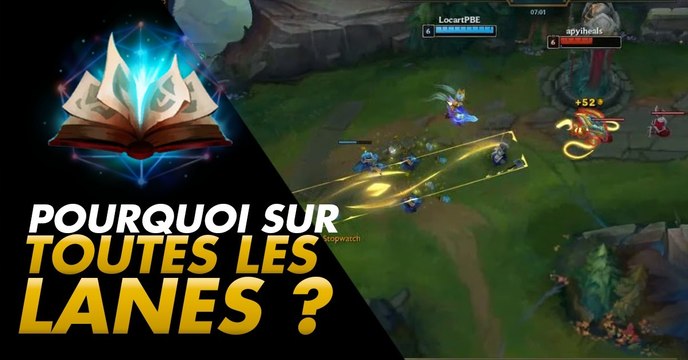 League of Legends : pourquoi retrouve-t-on Grimoire Déchaîné sur toutes les lanes ?