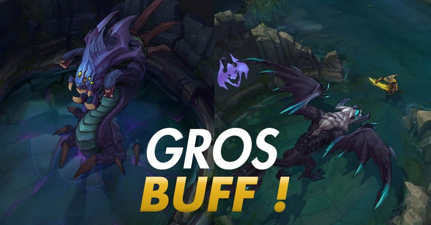 League of Legends : le Nashor et le Dragon Ancien vont recevoir de gros buffs