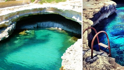 St Peter's Pool (Malte) : la piscine naturelle où tout le monde veut se rendre