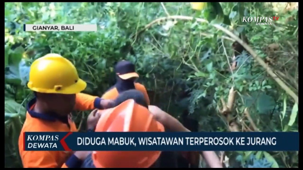 Diduga Mabuk, Wisatawan Terperosok Kejurang