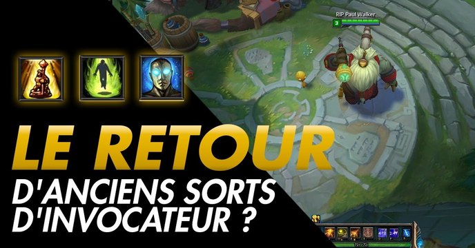 League of Legends : et si Grimoire déchaîné permettait le retour d'anciens sorts d'invocateurs ?