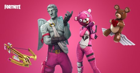 Pour la St-Valentin, Fortnite introduit une arbalète Cupidon aux munitions illimitées