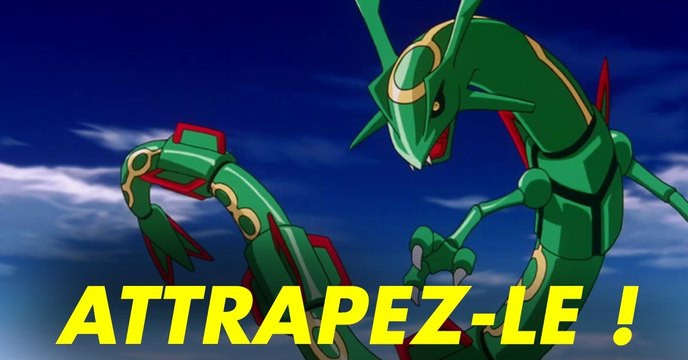 Pokémon Go : Rayquaza, comment capturer le nouveau légendaire
