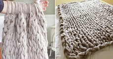 Couverture : fabriquez-là sans aiguilles à tricoter !